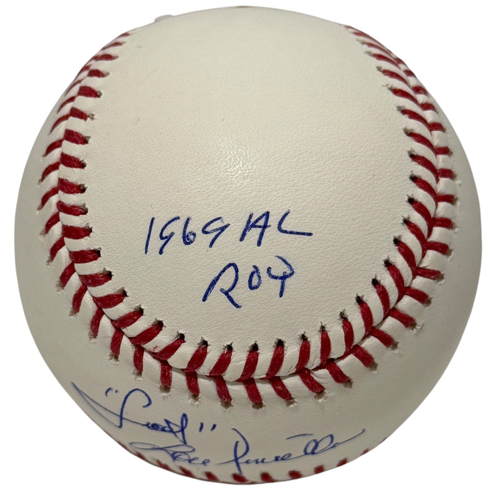 Lou Piniella Signed Autographed ROMLB Baseball w/ 4 Stat Inscriptions JSA COA1