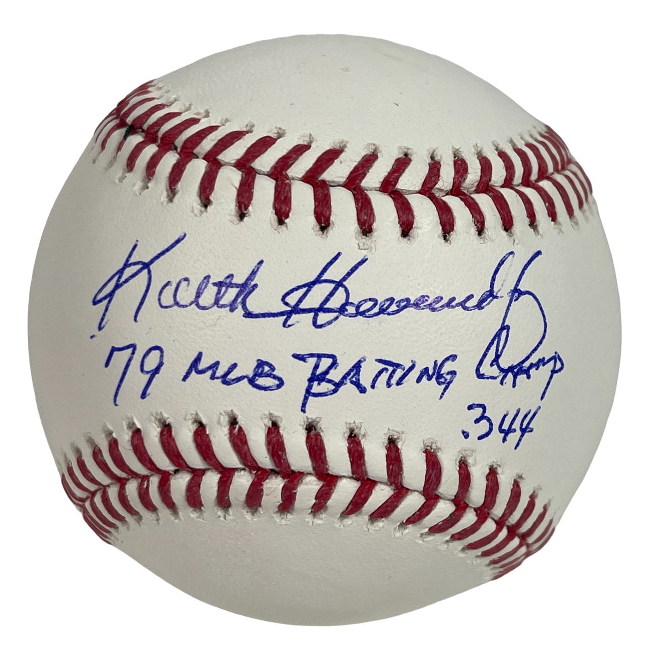 Keith Hernandez Signed ROMLB Baseball w/ 79 MLB Batting Champ JSA COA0