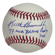 Keith Hernandez Signed ROMLB Baseball w/ 79 MLB Batting Champ JSA COA0