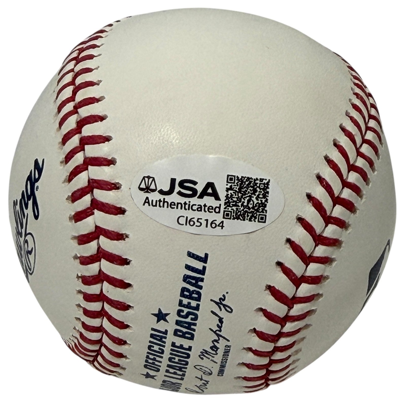 Josh Sborz Signed Autographed ROMLB Baseball JSA COA Rangers 2023 WS Final Out1