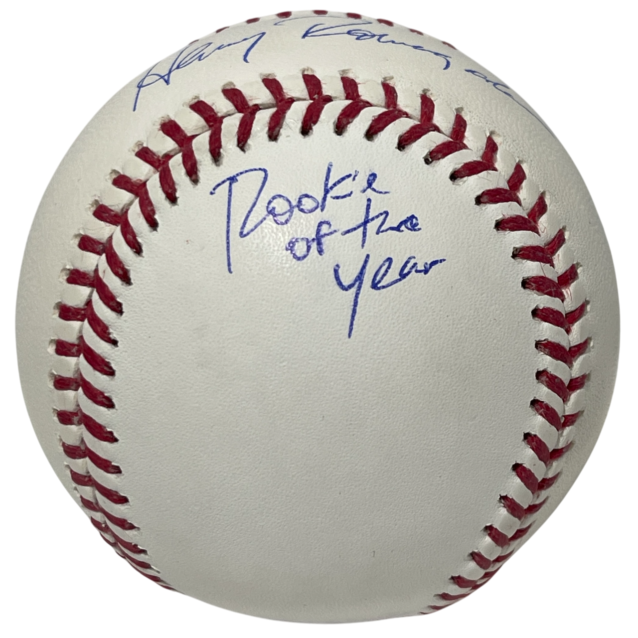 Thomas Ian Nicholas Signed ROMLB Baseball w/ 2 Ins Beckett Witness BAS COA2