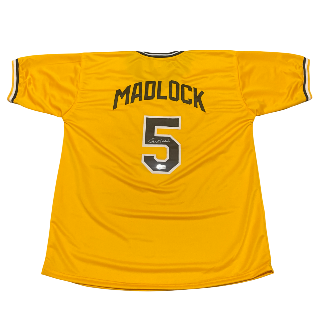Bill Madlock Signed Pittsburgh Pirates Custom Jersey Beckett Witness BAS COA0