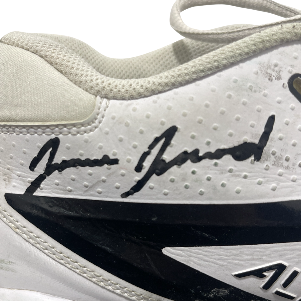 Jamien Sherwood Signed 2024 Game Used Football Cleats (PAIR) Beckett Wit BAS COA7