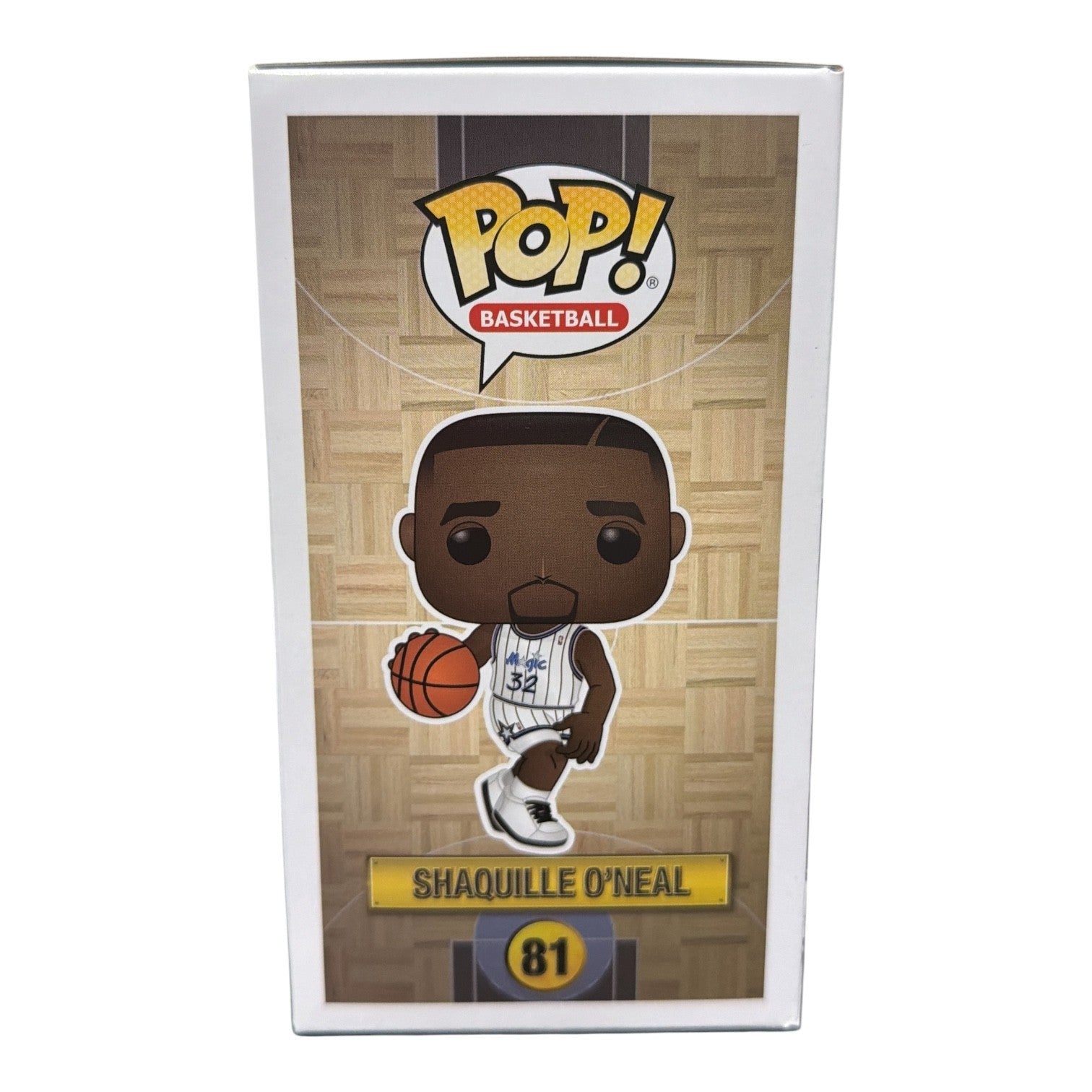 Shaquille O'Neal Signed Orlando Magic NBA HWC Funko Pop #81 JSA Witness COA Shaq3