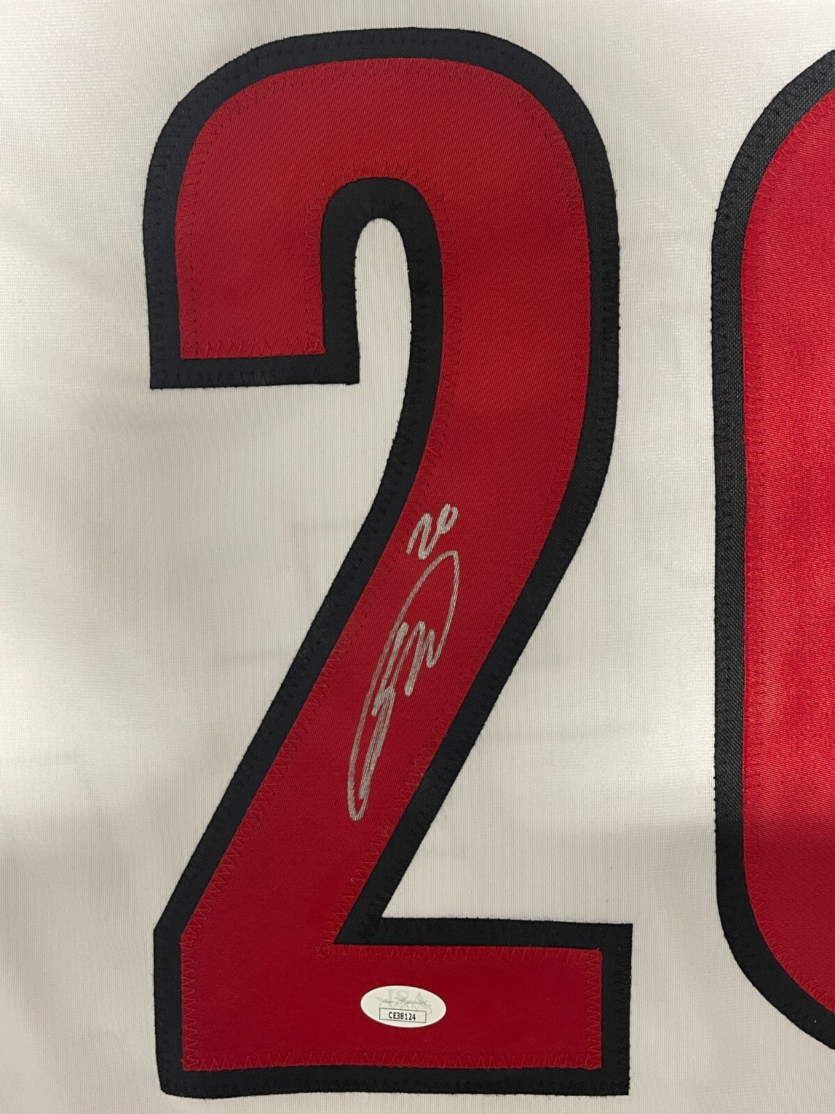 Sebastian Aho Signed Autographed Carolina Hurricanes Custom Jersey JSA COA1