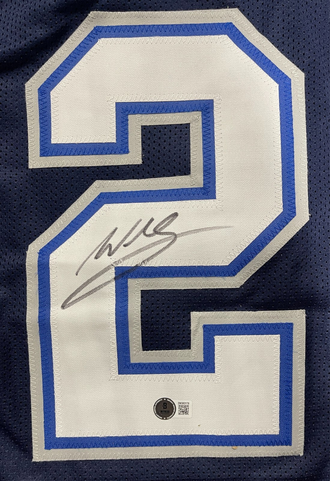 Willis McGahee Signed Buffalo Bills Custom Jersey Beckett Witness BAS COA1