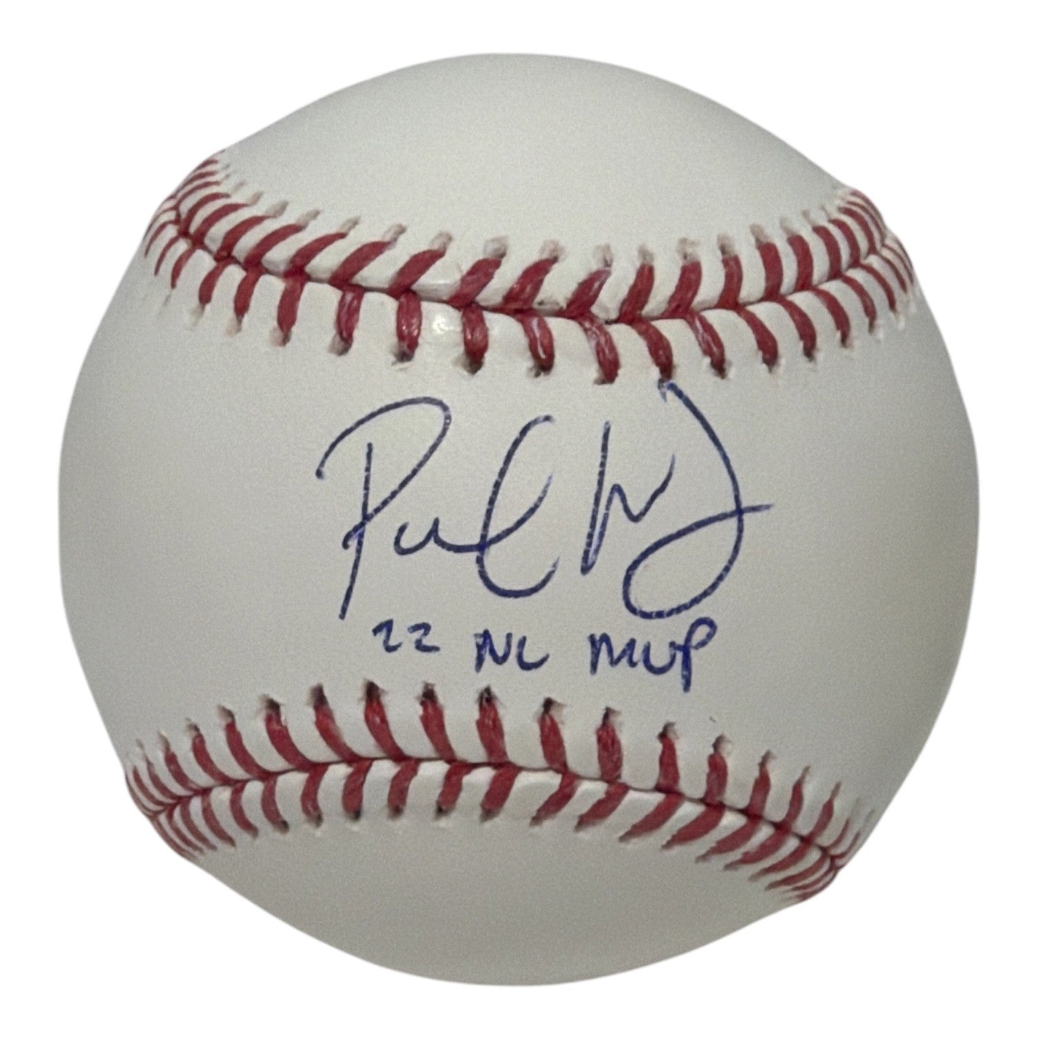 Paul Goldschmidt Signed Autographed ROMLB Baseball w 22 NL MVP JSA COA Cardinals0