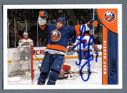 Matt Martin Signed 2013-14 Panini Score Hockey #323 LSCM COA New York Islanders0