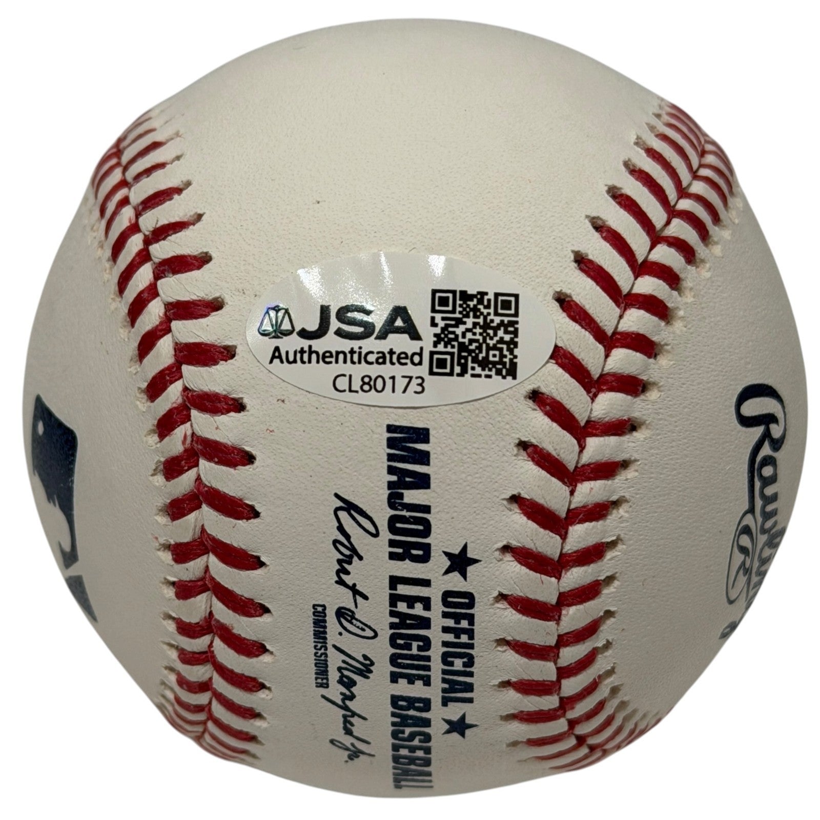 Greg Maddux Signed Autographed ROMLB Baseball w/ 3 Insc JSA COA Braves3
