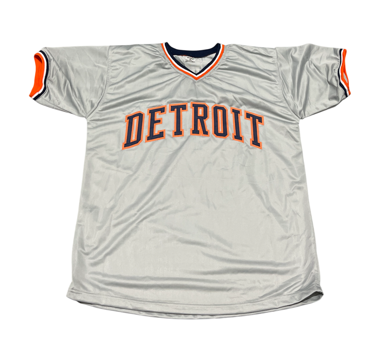 Darrell Evans Signed Detroit Tigers Custom Jersey w/ 3 Ins Beckett Wit BAS COA2