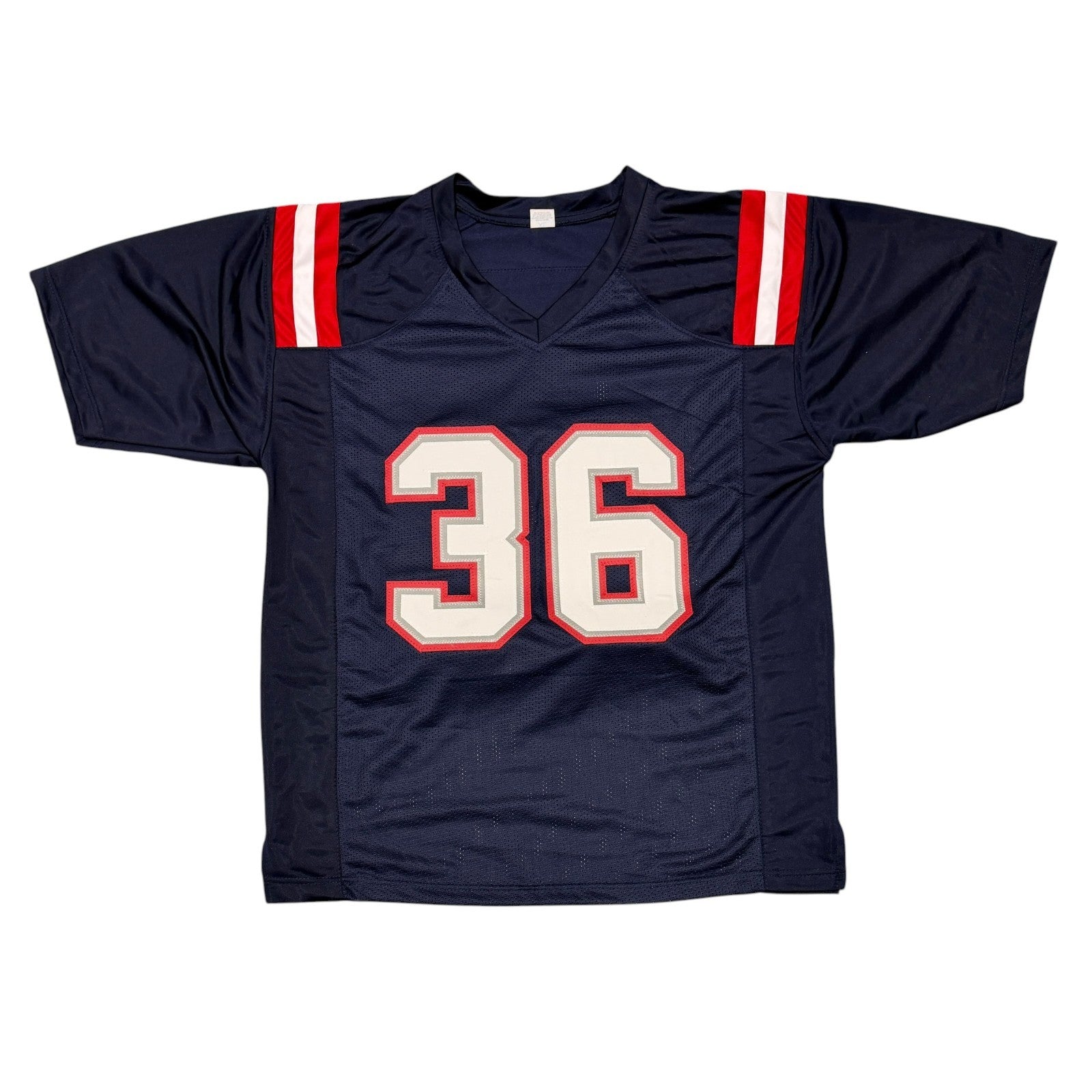 Andres Borregales Signed New England Patriots Custom Jersey JSA Witness COA2