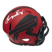 Thurman Thomas Signed Autographed Buffalo Bills Rave Mini Helmet JSA Witness COA0