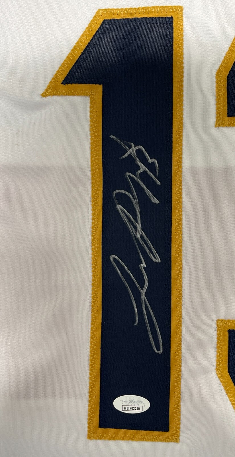 Sam Reinhart Signed Autographed Florida Panthers Custom White Jersey JSA COA1