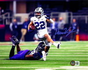 Deuce Vaughn Signed Kansas State 8x10 Photo Beckett Witness BAS COA #40