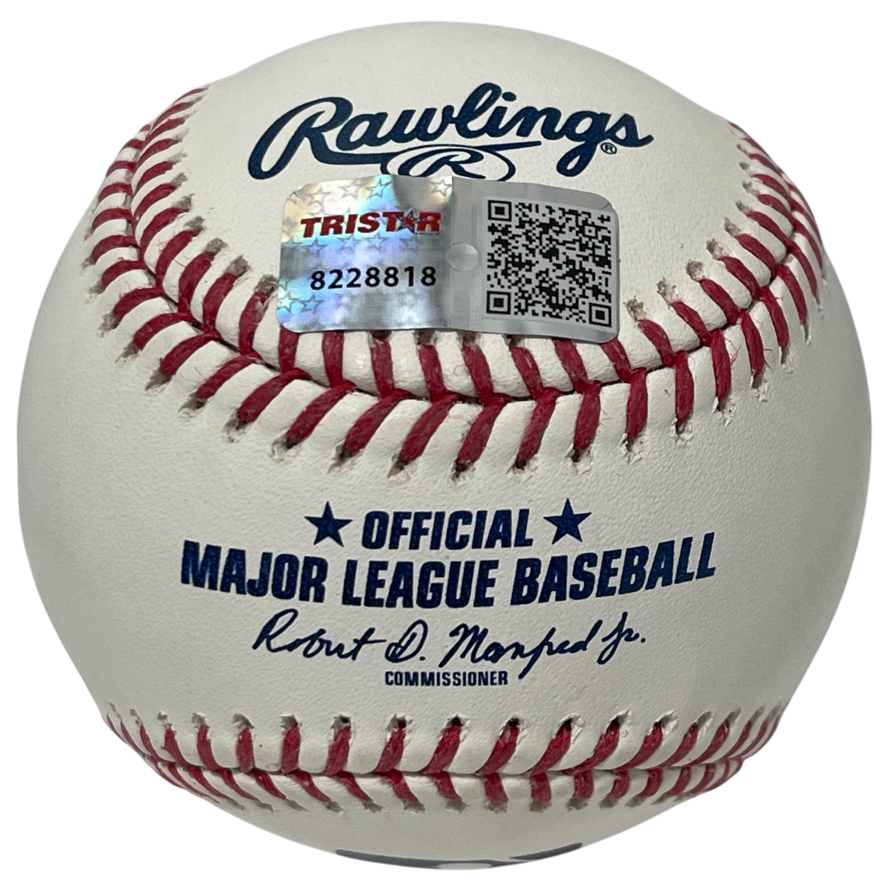 Jordan Lawlar Signed Rawlings ROMLB Baseball TRISTAR COA Diamondbacks1