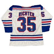 Mike Richter Signed New York Rangers Custom Jersey w/ 94 Cup Beckett W BAS COA0
