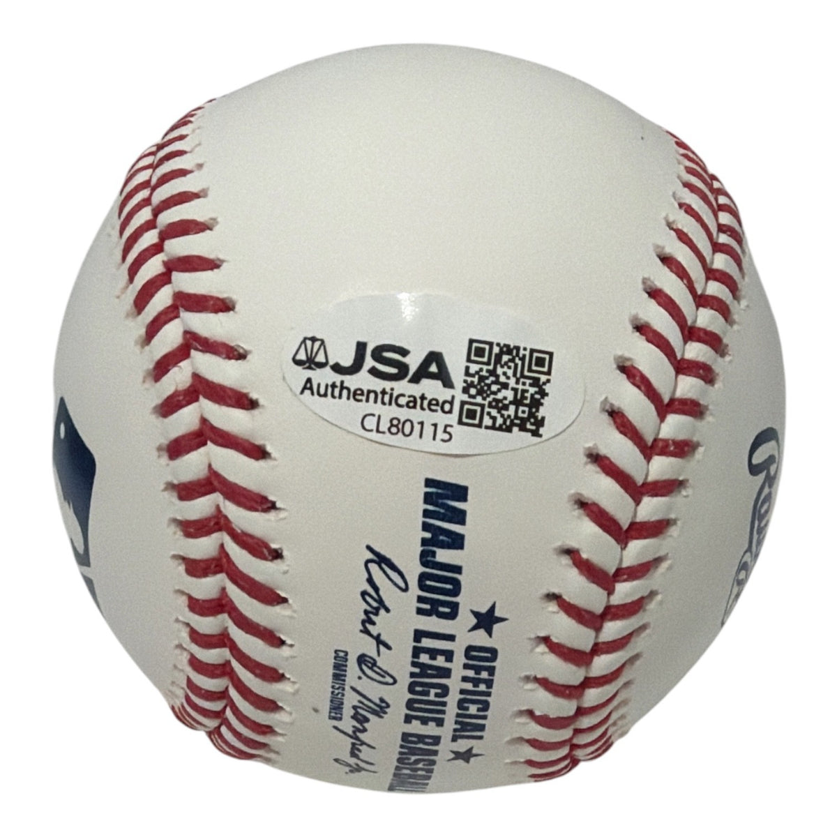 Randy Arozarena Signed Autographed ROMLB Baseball w/ 2021 AL ROY JSA COA Rays1