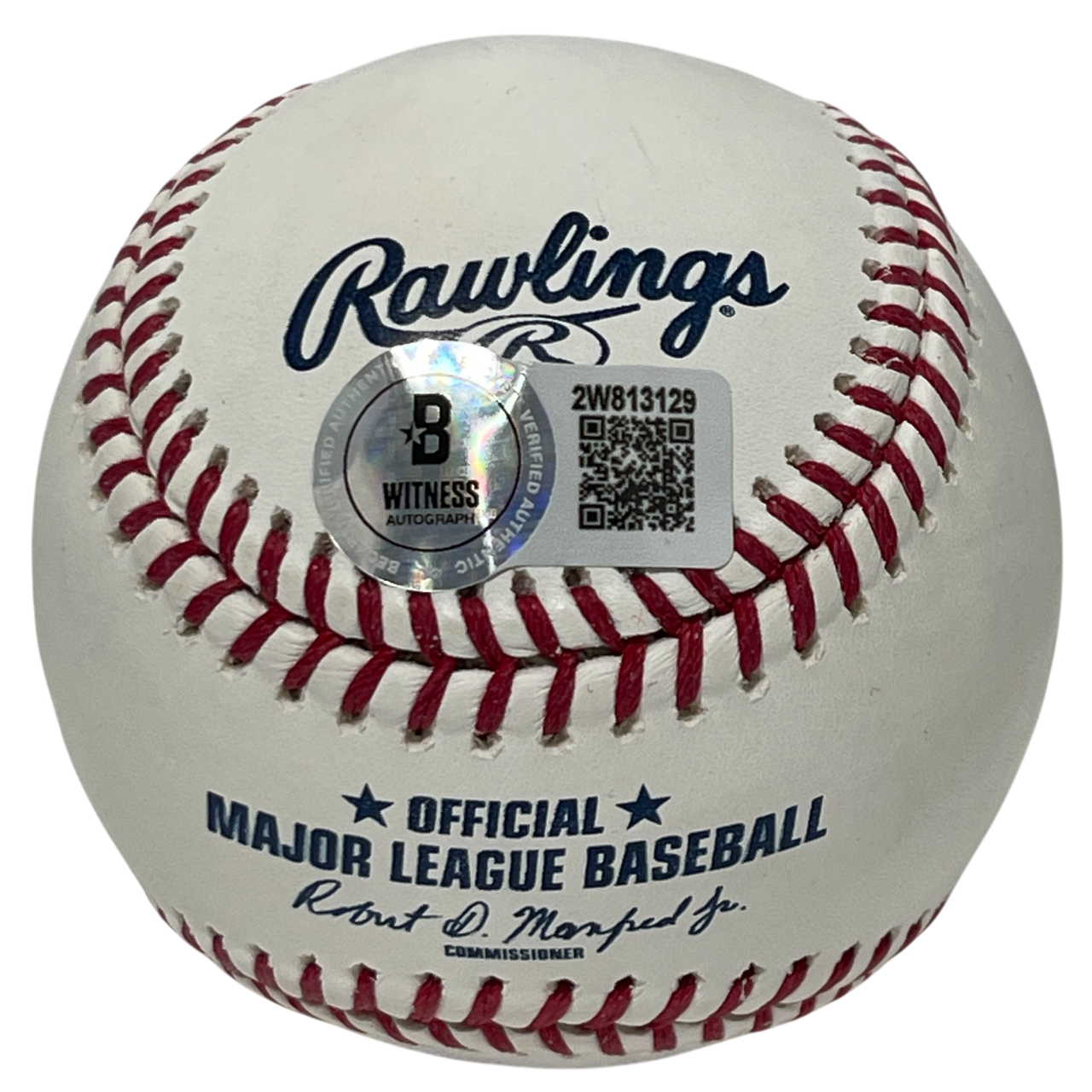 Steve Pearce Signed ROMLB Baseball w/ 2018 WS MVP Insc Beckett Witness BAS COA1