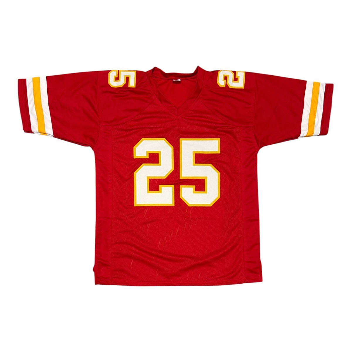 Jamaal Charles Signed Kansas City Chiefs Custom Jersey JSA Witness COA1