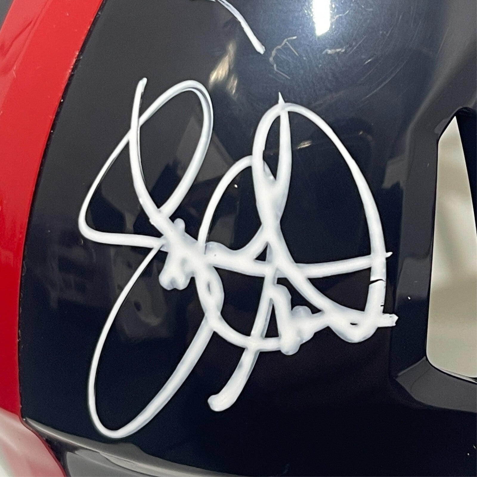 Leonard Marshall Signed Giants TB Mini Helmet w/ 2x SB Champ Beckett W BAS COA1