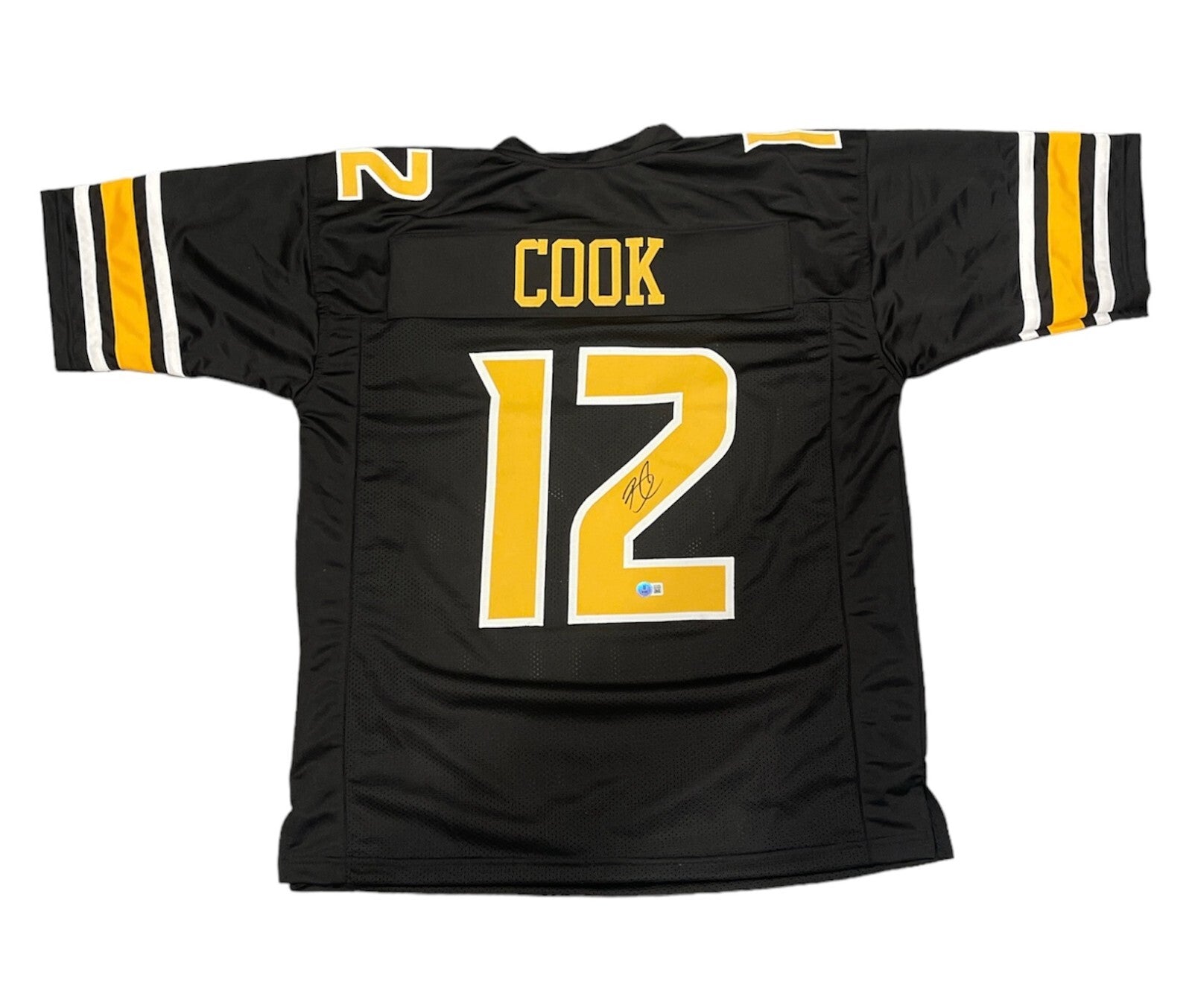 Brady Cook Signed Missouri Tigers Custom Jersey Beckett Witness BAS COA0