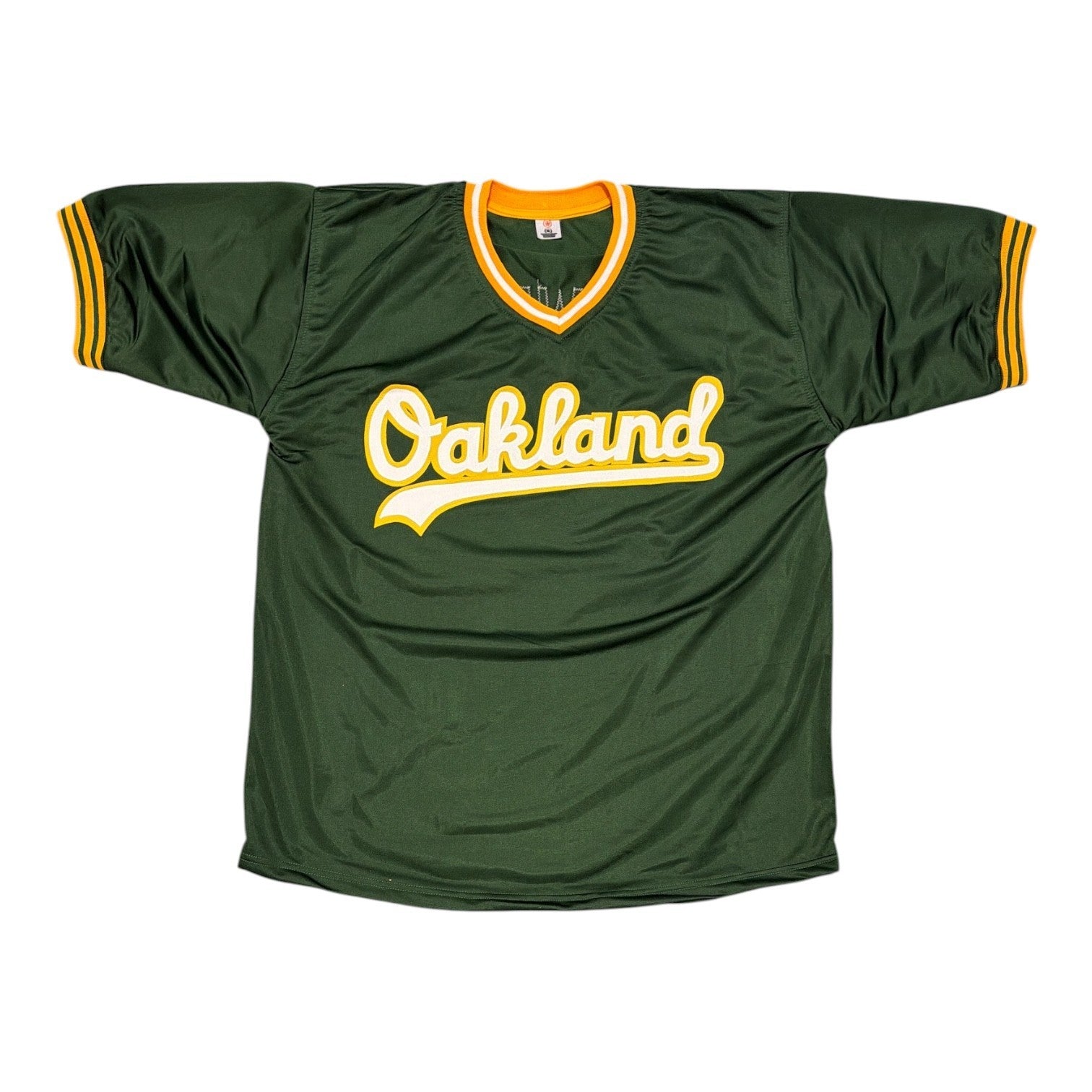 Dave Stewart Signed Autographed Oakland Athletics Custom Jersey JSA Witness COA2