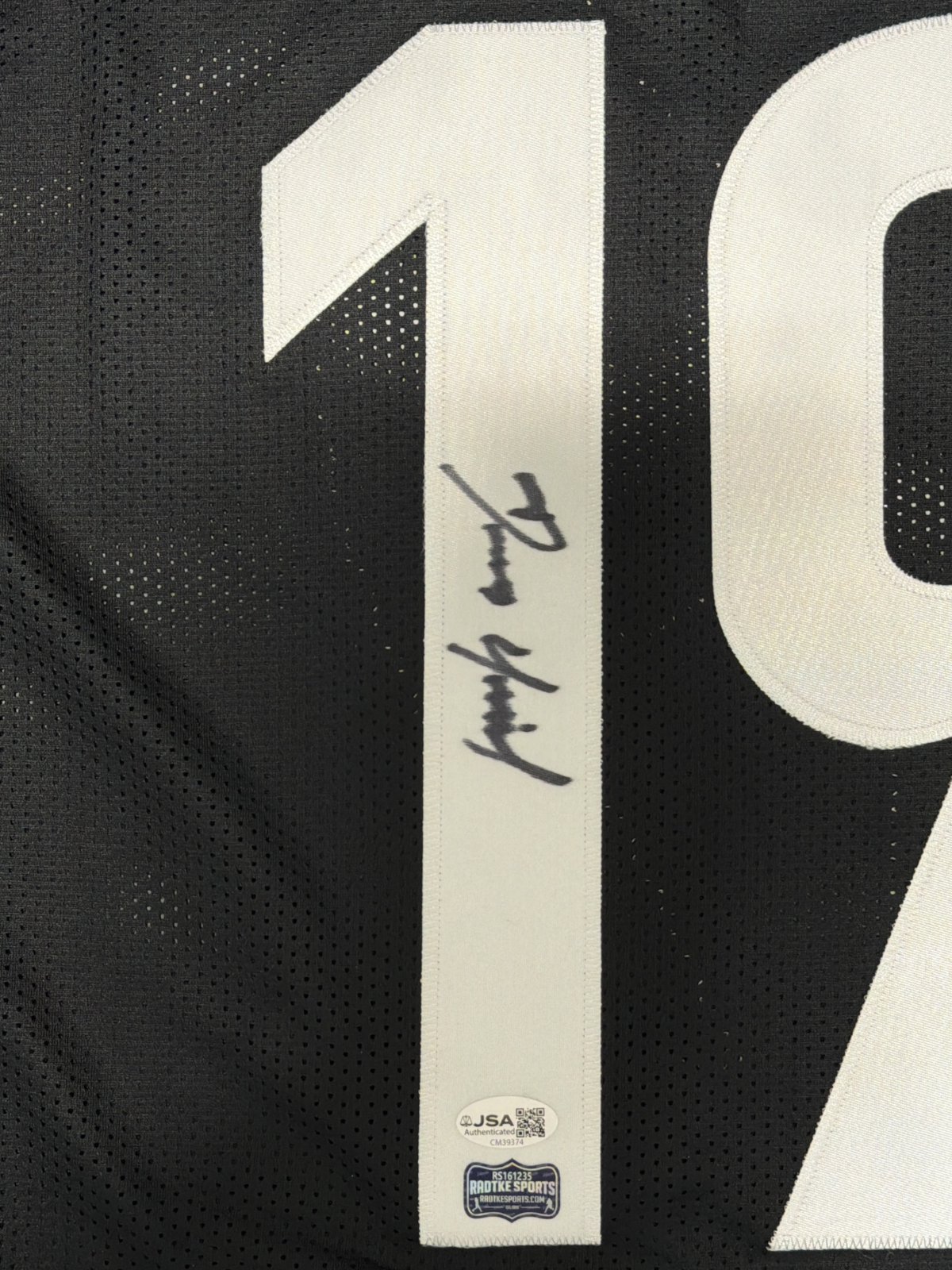 Dennis Quaid Signed Jack "Cap" Rooney Any Given Sunday Custom Jersey JSA COA1