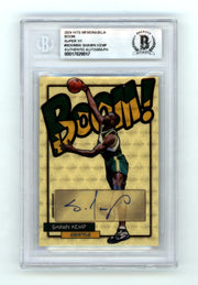 Shawn Kemp 2024 Hits Memorabilia BOOM Super #1/1 Signed BGS BAS Auto Sonics0