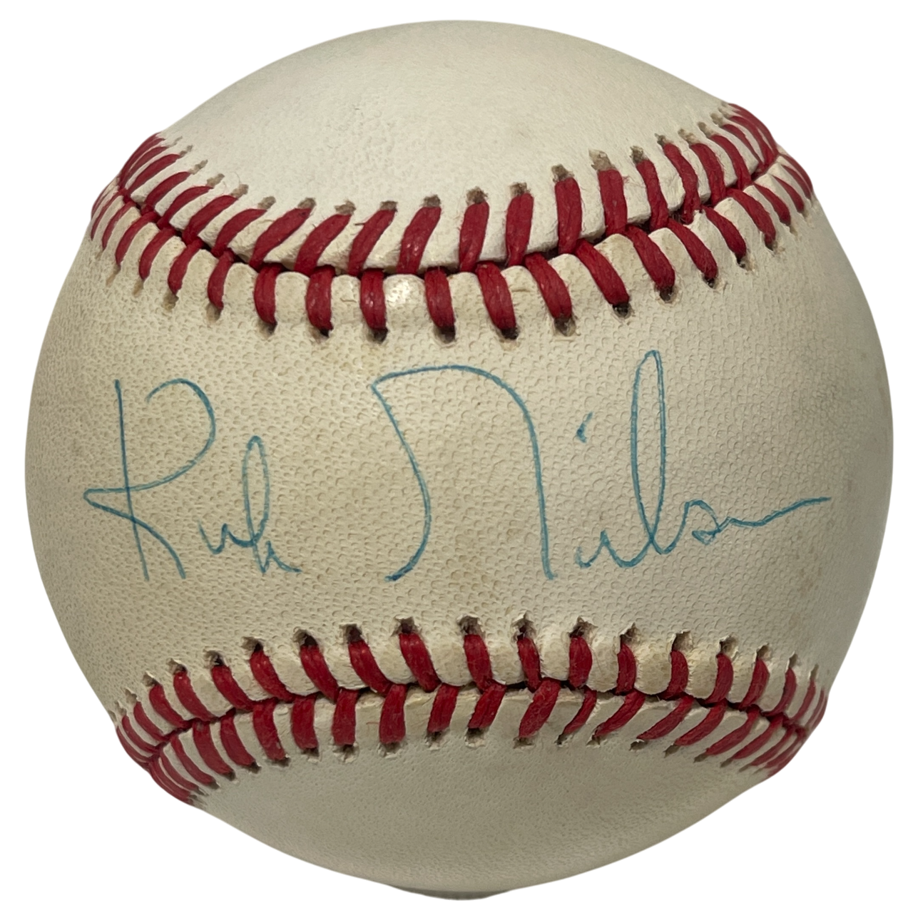 Kirk Gibson Signed Rawlings National League Baseball Detroit Tigers JSA COA B0