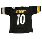 Kordell Stewart Signed Steelers Custom Jersey w/ Slash Beckett Witness BAS COA0