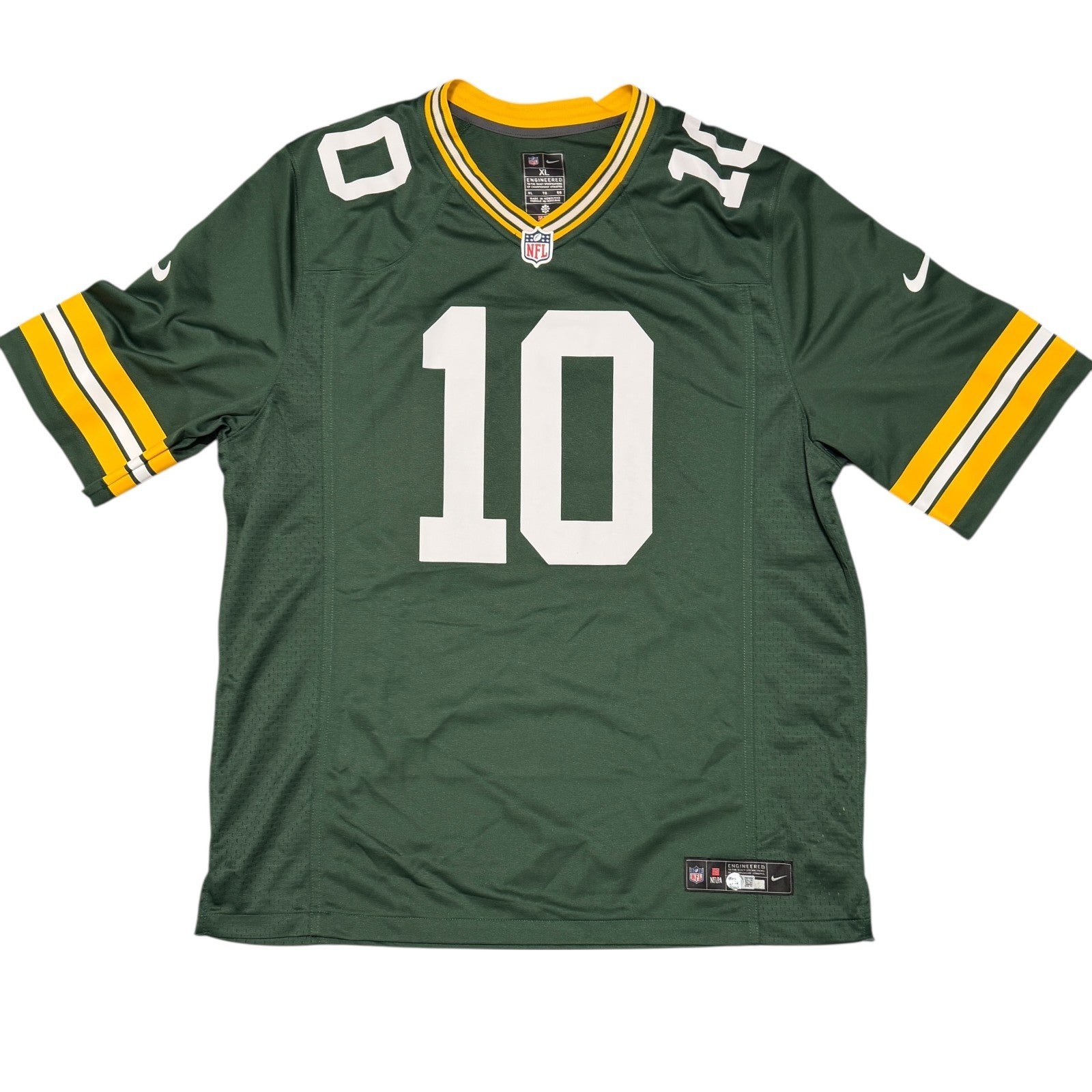 Jordan Love Signed Green Bay Packers Nike Jersey Beckett Witness BAS COA3