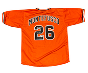 John Montefusco Signed SF Giants Custom Jersey w/ 2 Insc ROY Beckett Wit BAS COA0