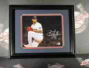 Brayan Bello Signed Framed 8x10 Photo Boston Red Sox Beckett Witness BAS COA0