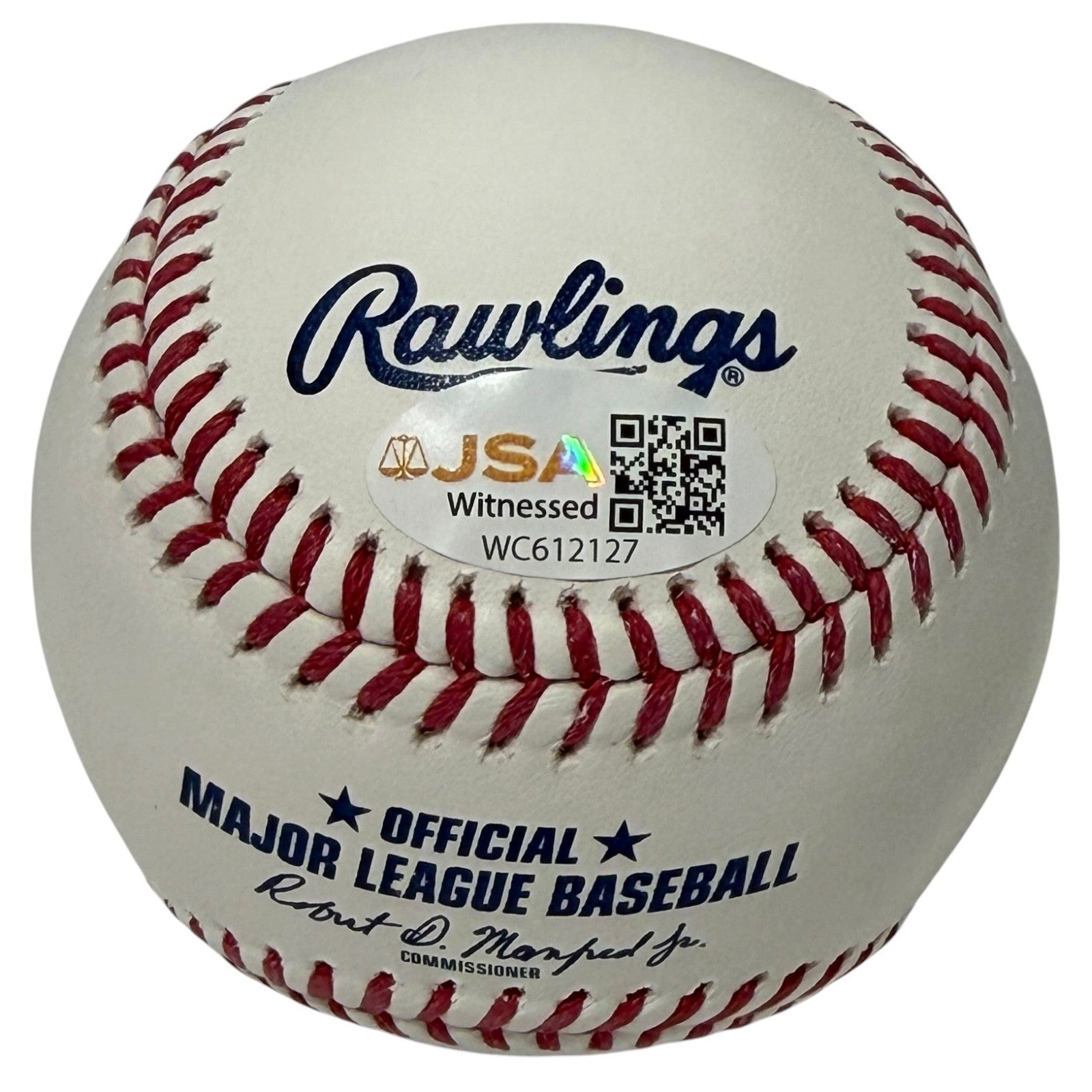Mookie Wilson Signed ROMLB Baseball w/ It Gets Through Buckner JSA Witness COA1