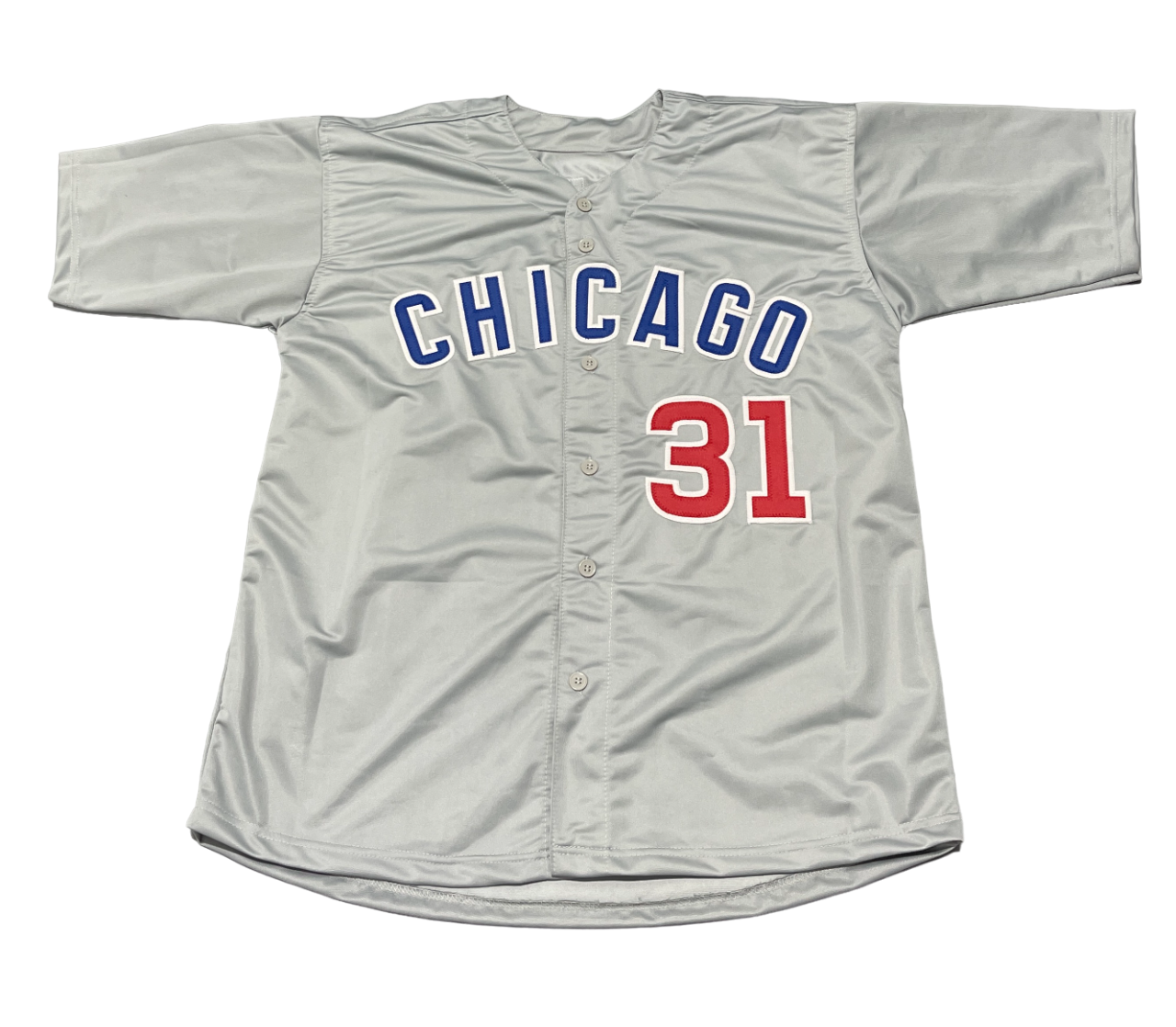 Fergie Jenkins Signed Chicago Cubs Custom Jersey w/ HOF 91 Beckett Wit BAS COA2