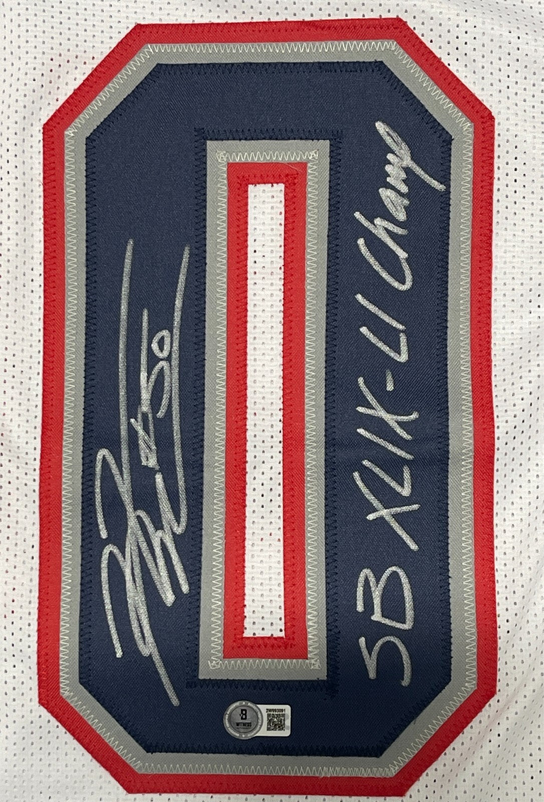 Rob Ninkovich Signed Patriots Custom Jersey w SB XLIX LI Champ Beckett W BAS COA1