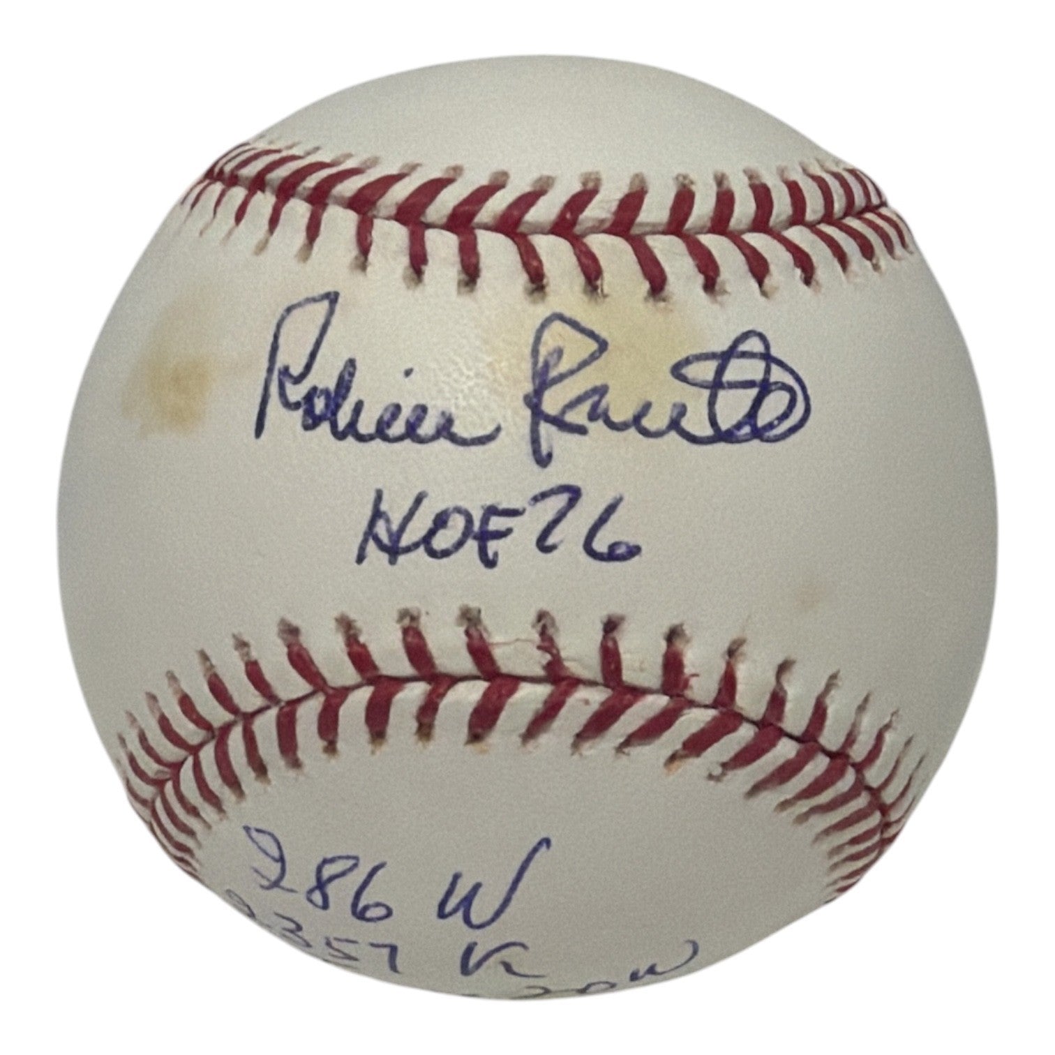 Robin Roberts Signed Autographed ROMLB Baseball w/ 4x Ins JSA COA Phillies0