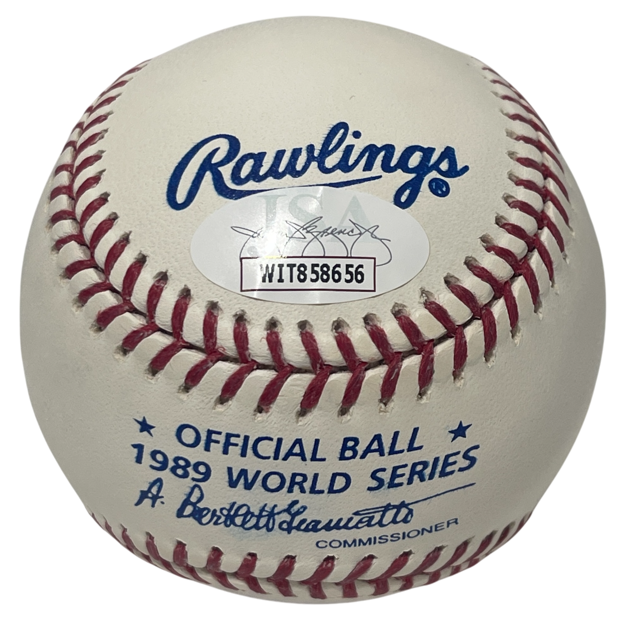 Jose Canseco Signed 1989 World Series ROMLB Baseball w 89 WS Champs JSA COA1