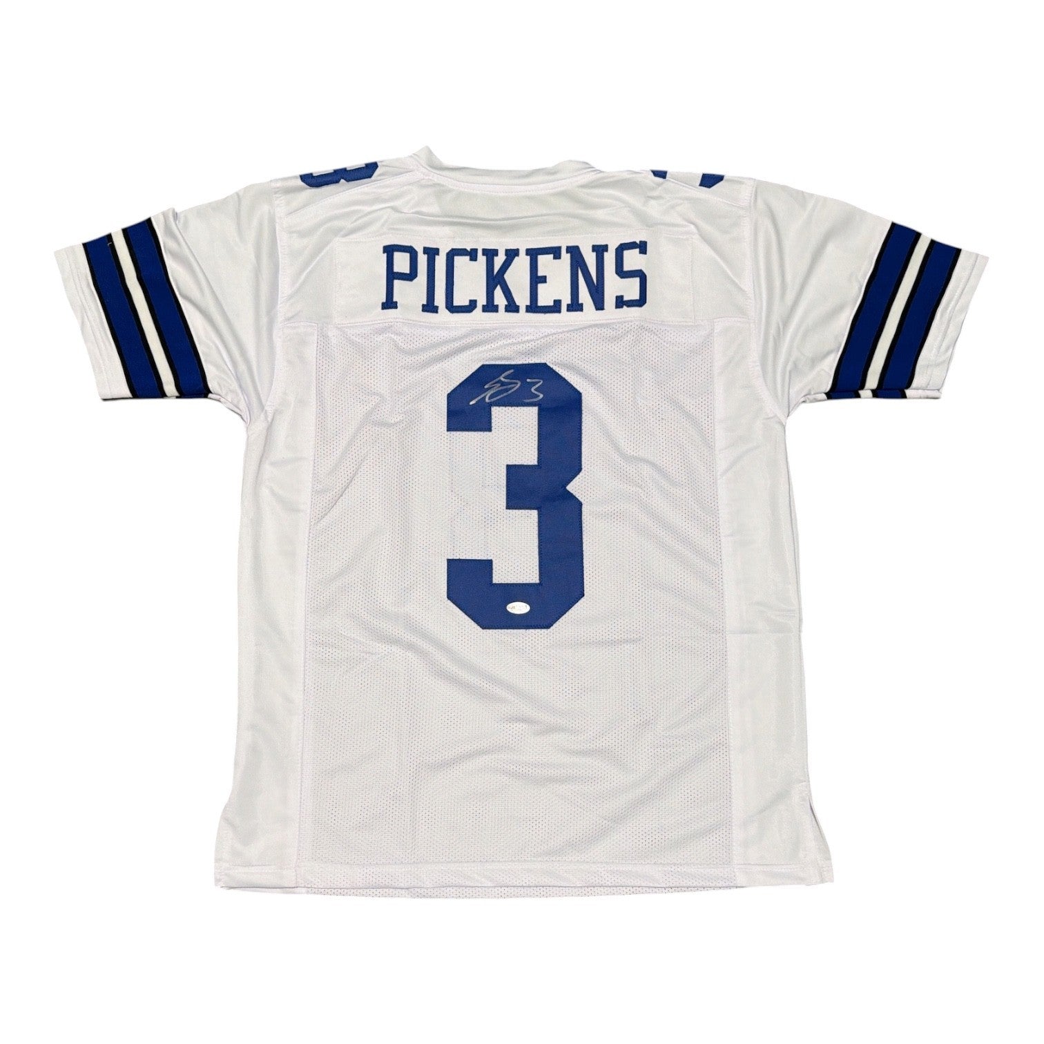 George Pickens Signed Autographed Dallas Cowboys Custom Jersey JSA Witness COA2