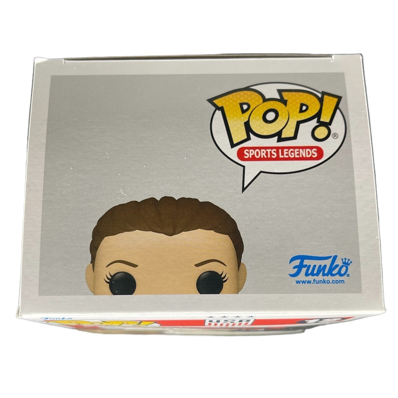 Mia Hamm Signed Auto USA Soccer Funko Pop #12 USA Gold 96 04 Beckett BAS COA RWB4