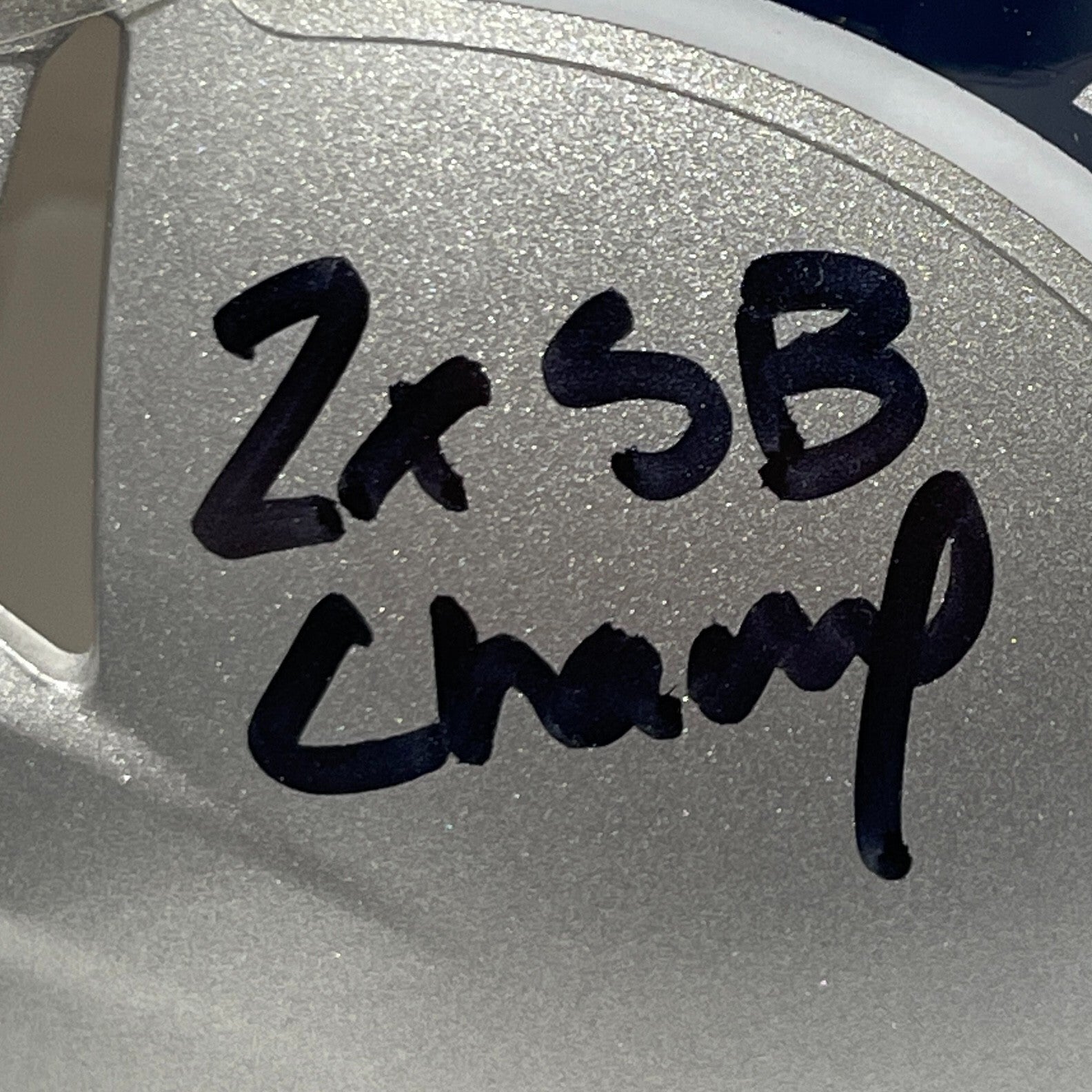 Rob Ninkovich Signed Patriots Speed Mini Helmet w/ 2x SB Champ Beckett W BAS COA2