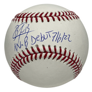 Brayan Bello Signed ROMLB Baseball w/ MLB Debut 7/6/22 Beckett BAS COA0