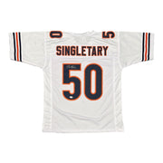 Mike Singletary Signed Chicago Bears Custom Jersey  w/ Full Name JSA Witness COA0