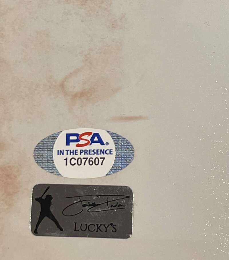 Jonathan India Signed Auto Autographed 16x20 Photo PSA COA 2021 NL ROY Reds2