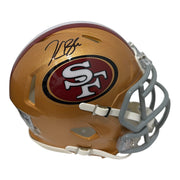 Kaelon Black Signed San Francisco 49ers Speed Mini Helmet Beckett Wit BAS COA0