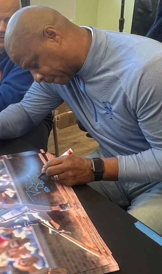 Darryl Strawberry Signed Autographed 16x20 Photo w/ 83 NL ROY JSA COA Mets3