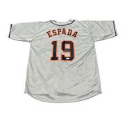Joe Espada Signed Houston Astros Custom Jersey Beckett Witness BAS COA0