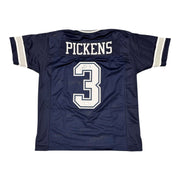 George Pickens Signed Autographed Dallas Cowboys Custom Jersey JSA Witness COA0