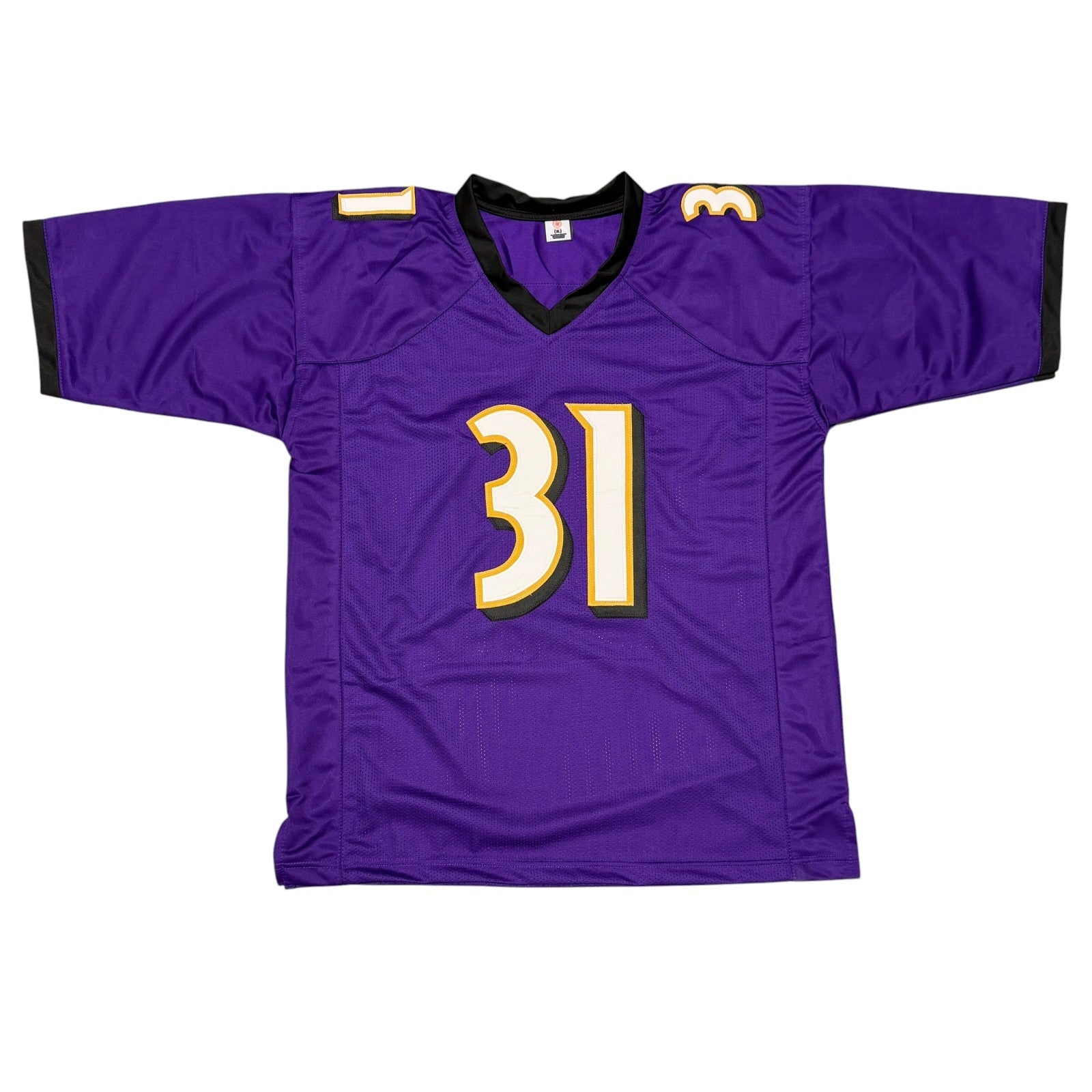 Jamal Lewis Signed Ravens Custom Jersey w/ SB XXXV Champ + 2K Club JSA Wit COA2
