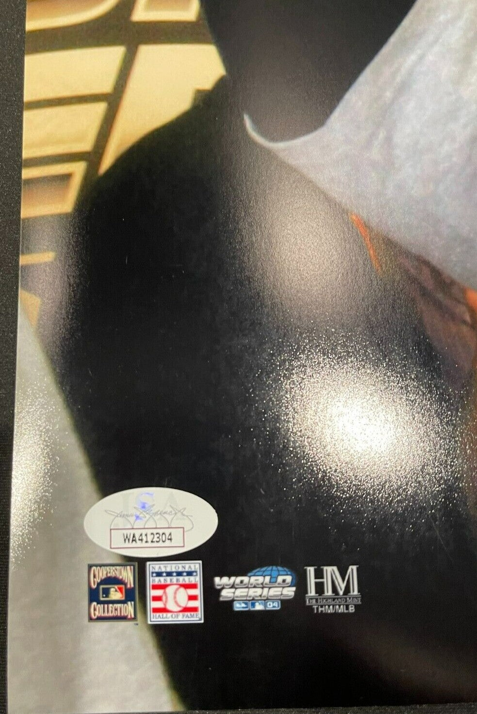 Pedro Martinez Signed Auto Boston Red Sox 16x20 Photo Reverse the Curse JSA COA2